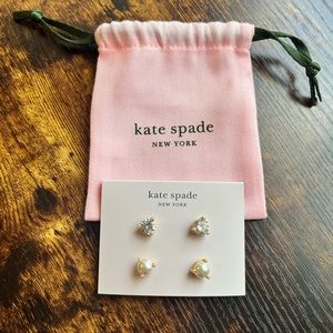 Kate Spade set of two stud earrings